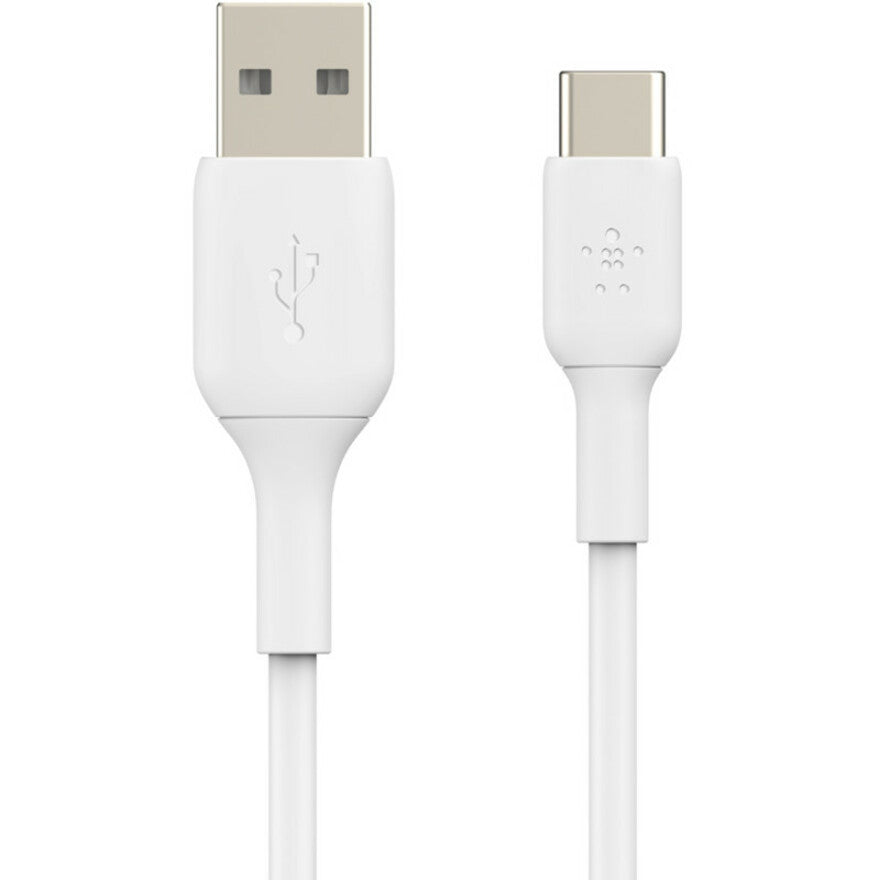 Belkin BoostCharge USB-C to USB-A Cable (1 meter / 3.3 foot, White) - CAB001BT1MWH