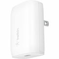Belkin 30W Portable USB-C Wall Charger - 1xUSB-C (30W) - Fast Charge - Power Adapter - White - BBC007-WH
