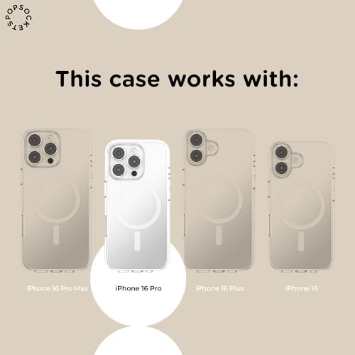 PopSockets iPhone 16 Pro Phone Case with MagSafe- Cherry Pop