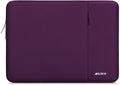 MOSISO Laptop Case 13 inch, 13 inch Laptop Sleeve Compatible with MacBook Air M4 M3 M2 M1 2025-2018 / Pro M2 M1 2025-2016, Polyester Vertical Computer Sleeve Bag with Pocket, Magenta Purple