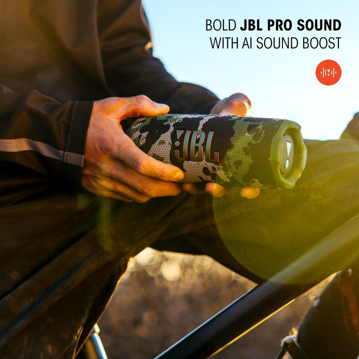 JBL Flip 7 - Portable Waterproof and Drop-Proof Speaker (Squad)