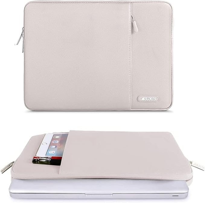 MOSISO Laptop Case 14 inch, 14 inch Laptop Sleeve Bag Compatible with HP Lenovo Dell ASUS Acer, HP Stream, Dell Latitude, Lenovo IdeaPad, Neoprene Computer Sleeve Bag with Small Case, Rock Gray