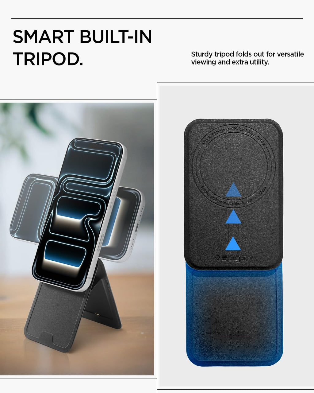 Spigen Slim Fold MagSafe Wallet Stand