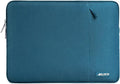 MOSISO Laptop Case 12.3 inch, 11.6-12.3 inch Laptop Sleeve Compatible with MacBook Air 11.6, Acer HP Dell Lenovo Samsung, Surface Pro, Polyester Vertical Computer Sleeve Bag with Pocket, Deep Teal
