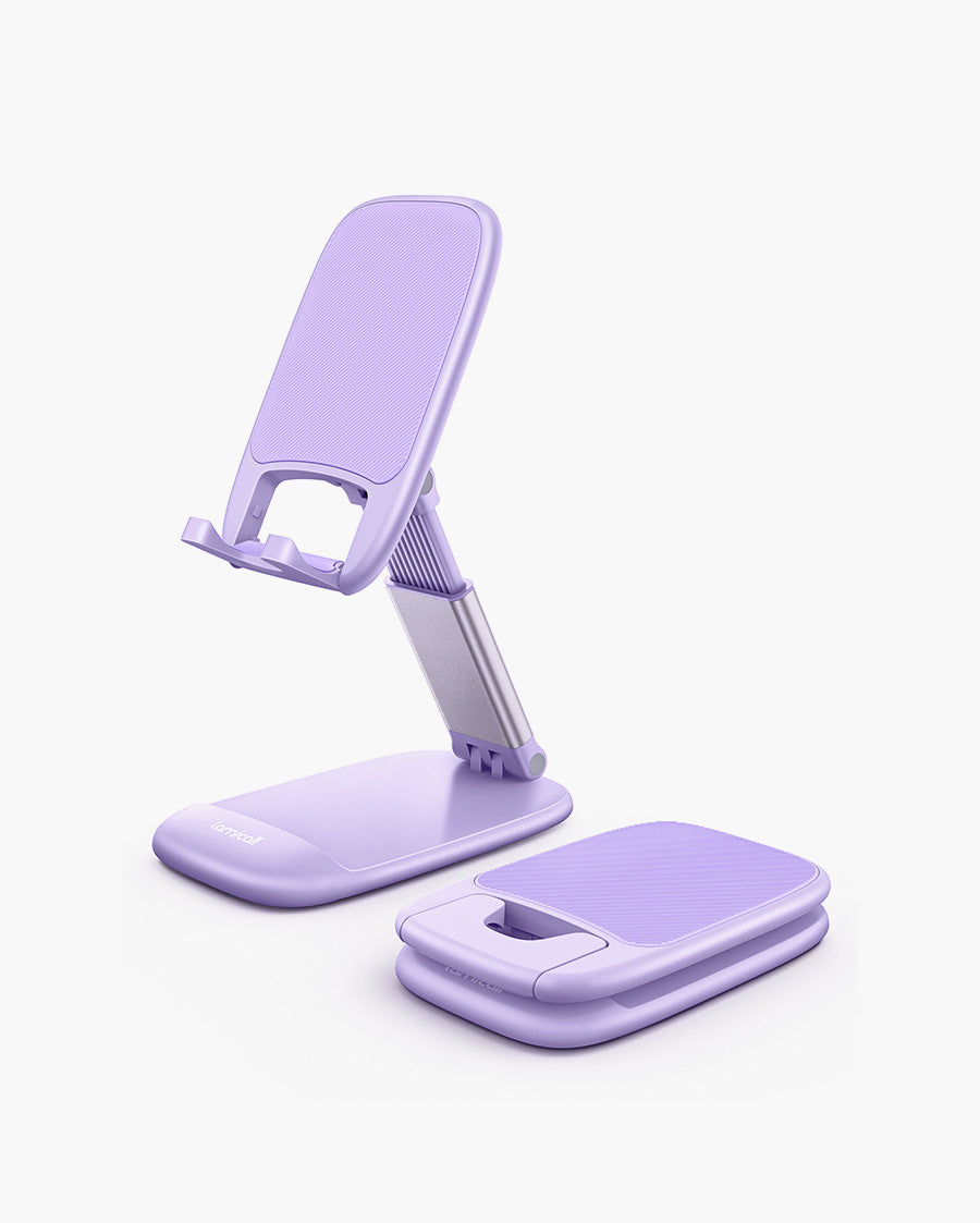 Lamicall Height Adjustable & Foldable Phone Holder for Business Trip Portable
