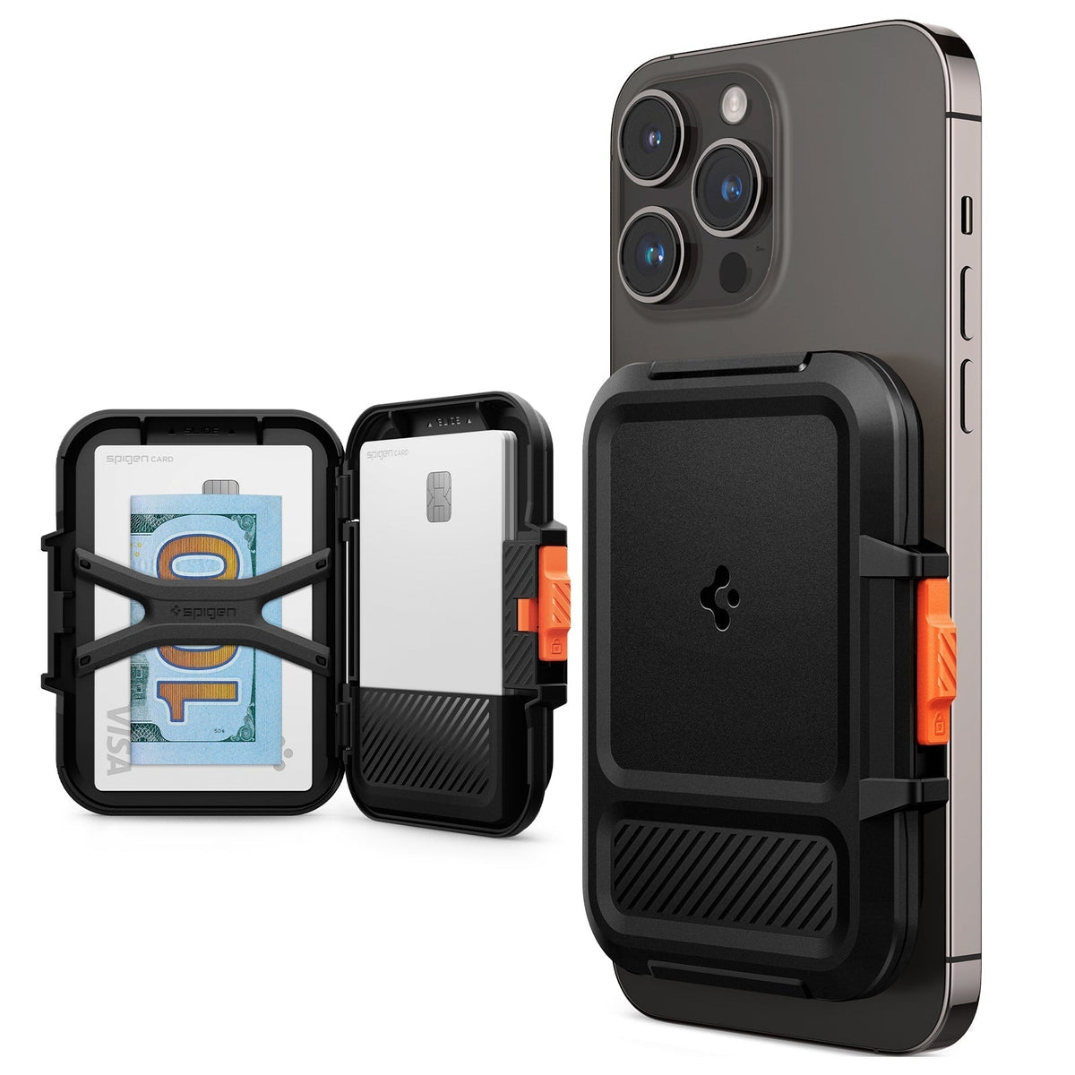 Spigen MagSafe Card Holder – Lock Fit (MagFit)