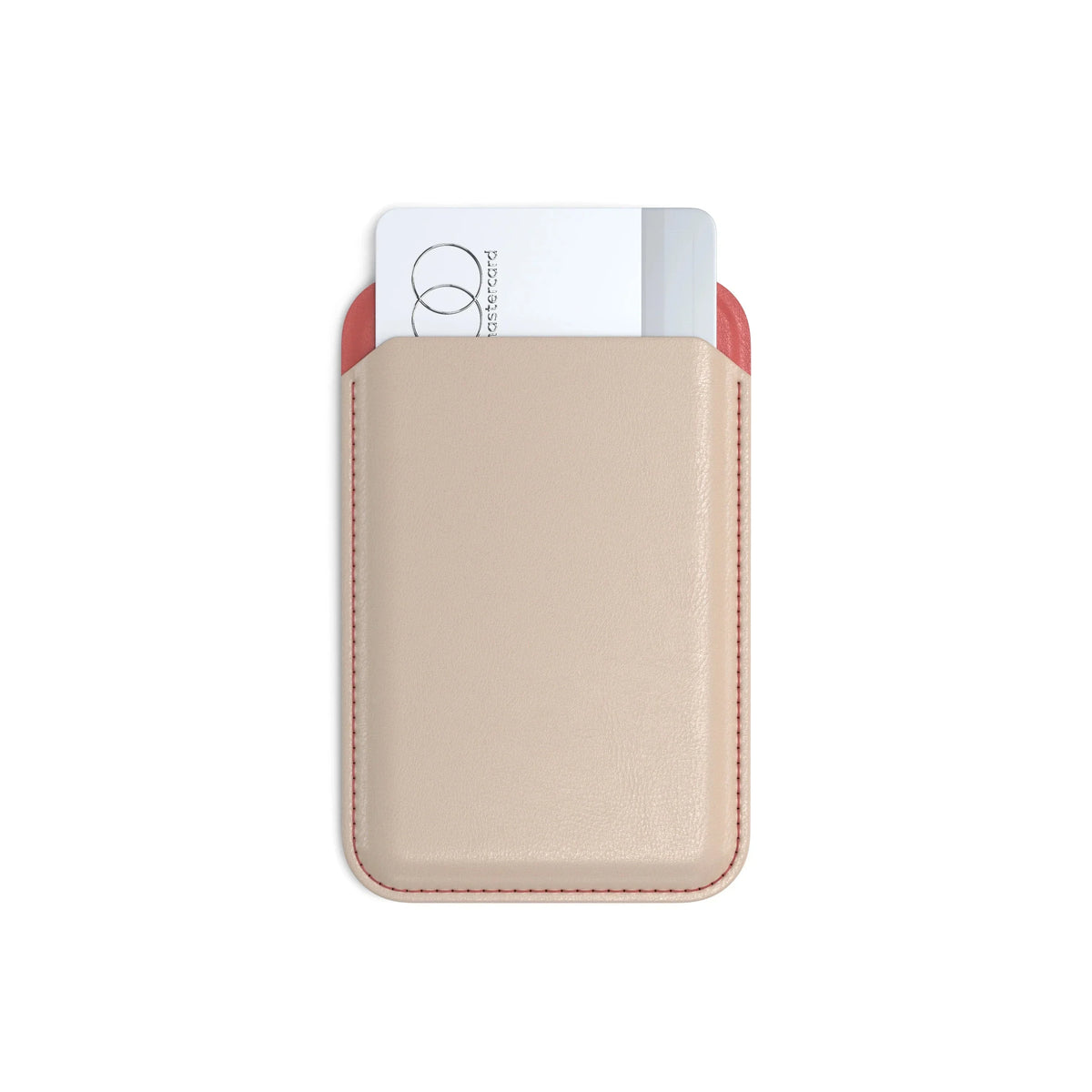 Vegan-Leather Magnetic Wallet Stand